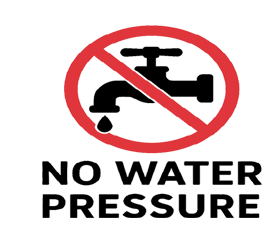 No Water Pressure In House